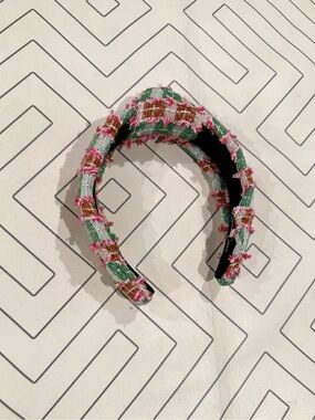 Brianna Cannon Textured Tweed Knot Headband